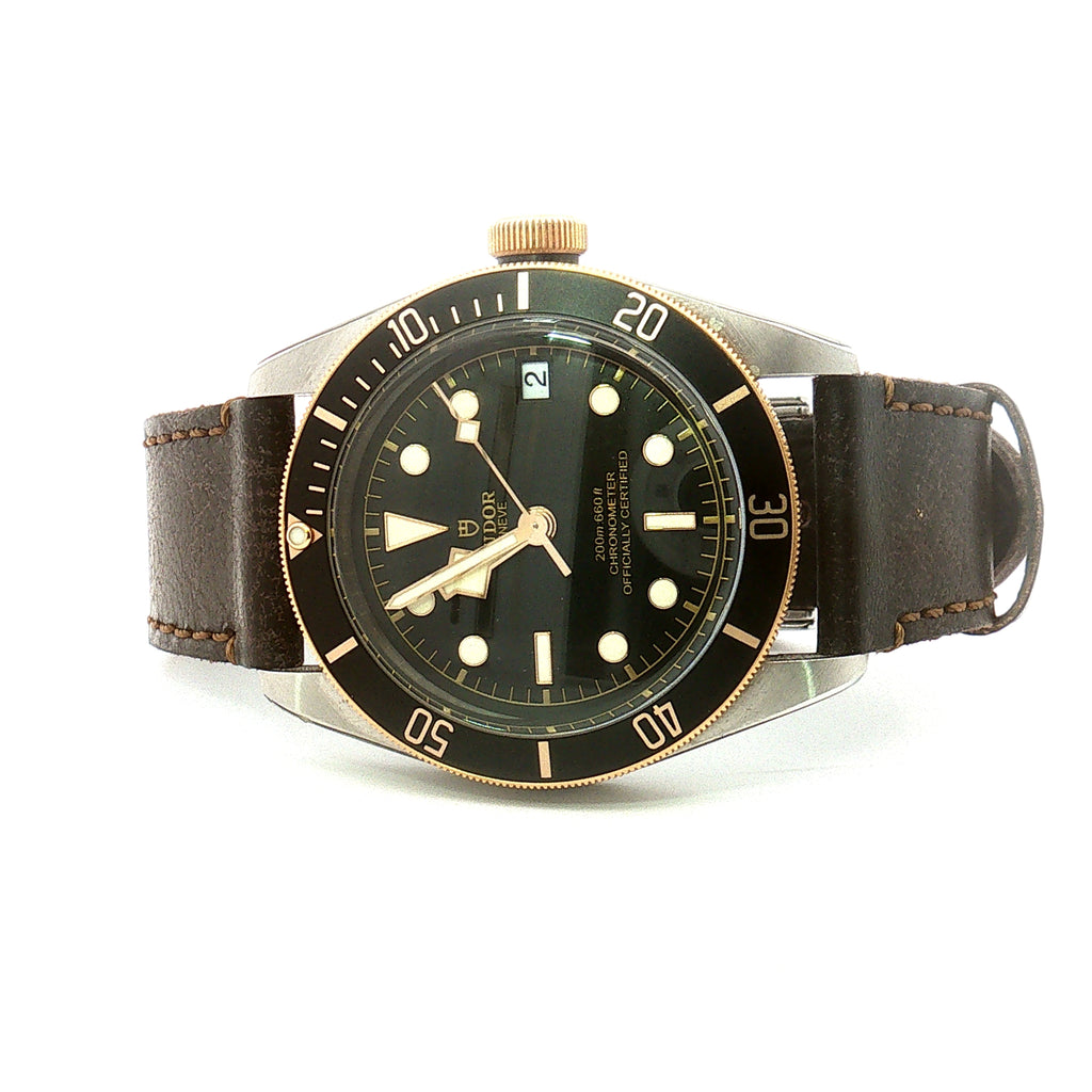 Pre Owned Tudor Black Bay Two Tone Automatic Watch