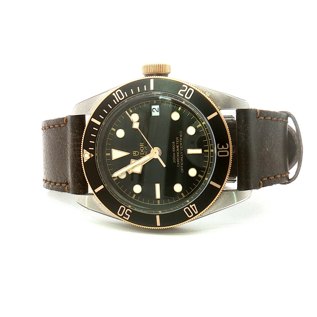 Pre Owned Tudor Black Bay Two Tone Automatic Watch
