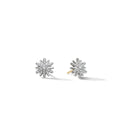 David Yurman Sterling Silver Petite Starburst Stud Earrings