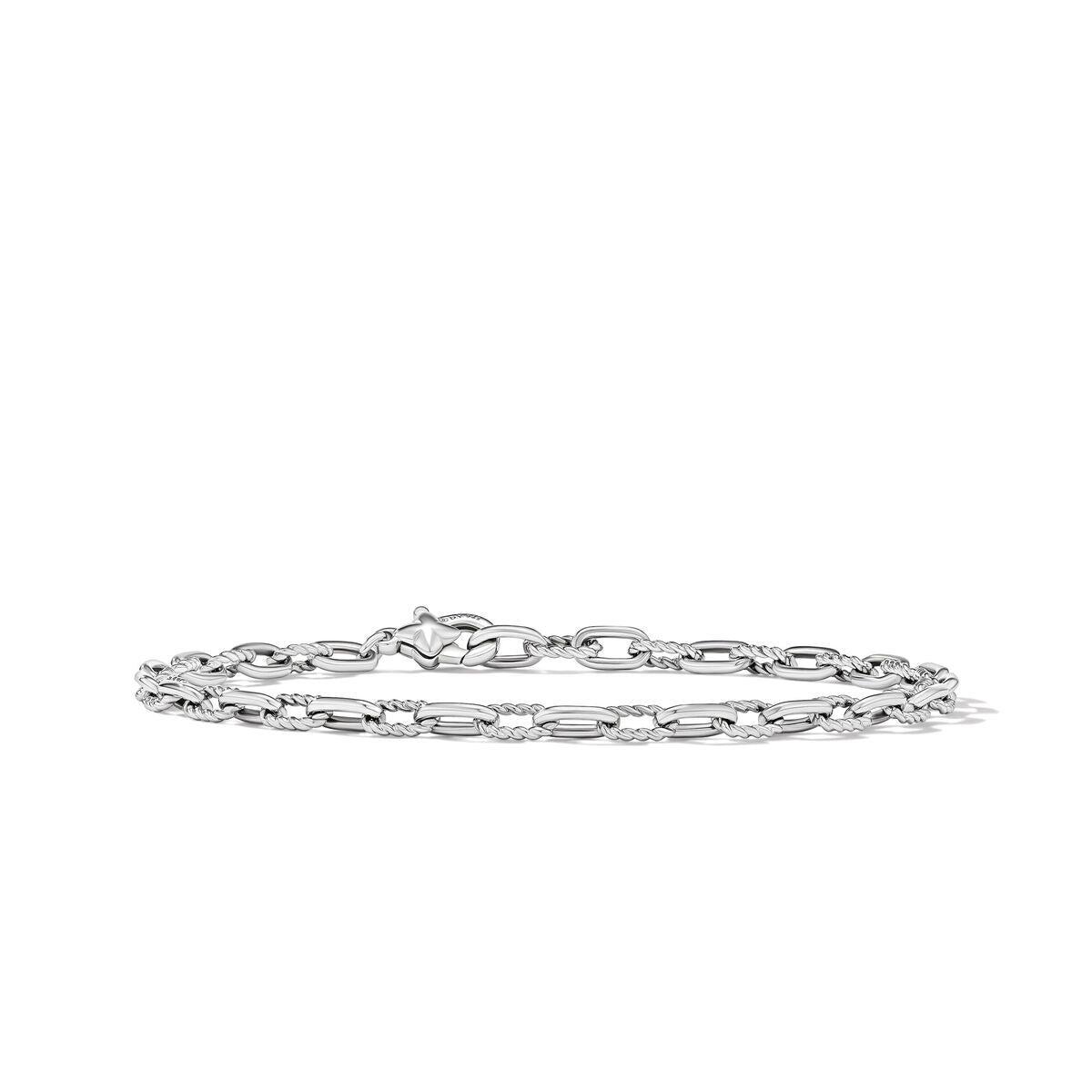 David Yurman Silver 3mm Madison Chain Bracelet