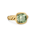 David Yurman Yellow Gold Mercer Stone Prasiolite Ring