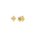Roberto Coin Yellow Gold Mini Palazzo Ducale Stud Earrings