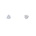White Gold Diamond Stud Earrings