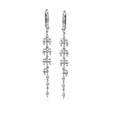 Simon G White Gold Ice Drop Diamond Dangle Earrings