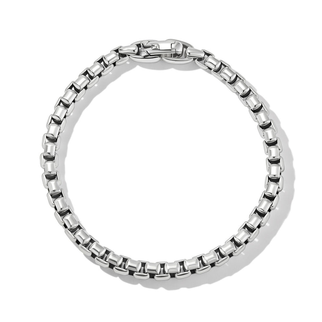 David Yurman Sterling Silver Box Chain Bracelet