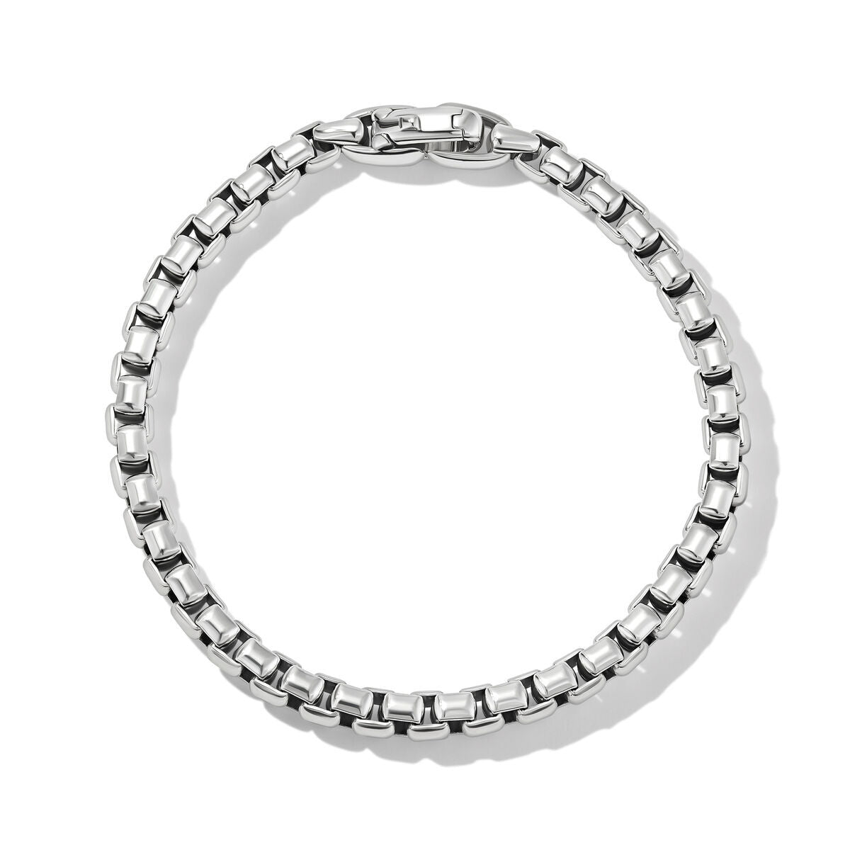David Yurman Sterling Silver Box Chain Bracelet