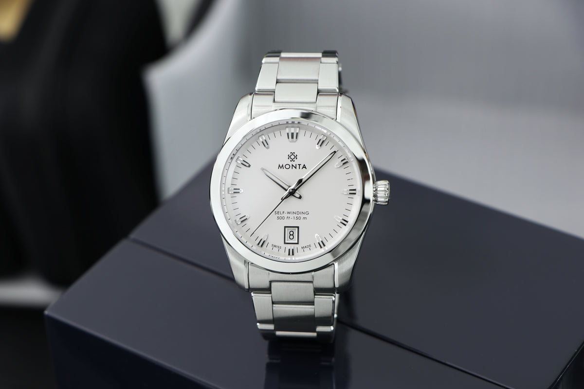 MONTA Noble Opalin Swiss Watch