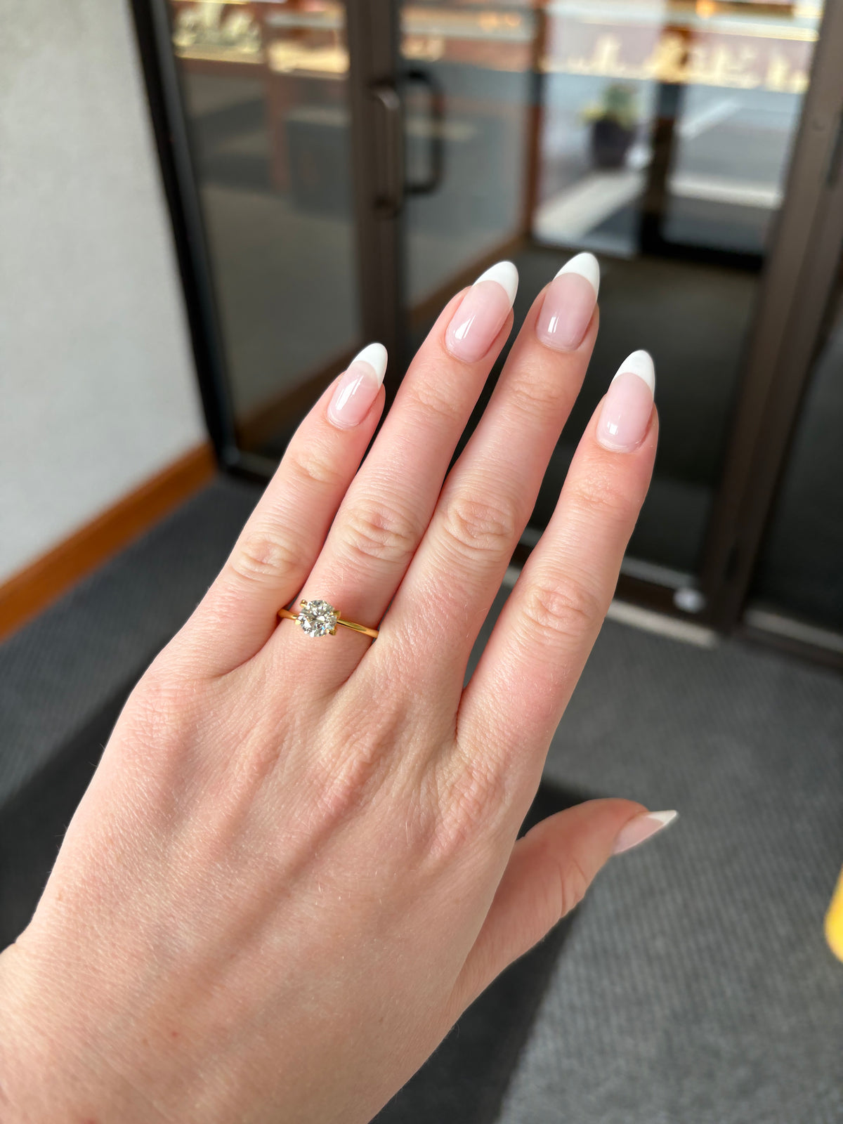 Vlora Three Stone Engagement Ring Builder