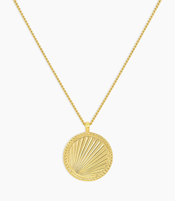 Gorjana Gold Toned Sunny Pendant Necklace