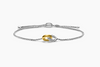 David Yurman Sterling Silver and 14 Karat Yellow Gold Petite Cable Linked Hoop Bracelet