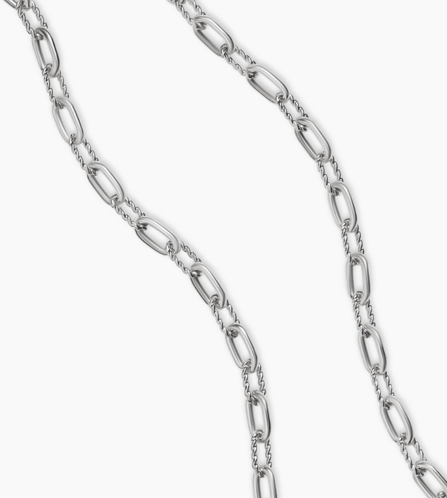David Yurman Sterling Silver 3mm Madison Chain Necklace 18"