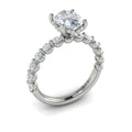 Vlora Bubble Diamond Engagement Ring Builder