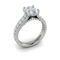 Vlora Three Row Engagement Ring Builder