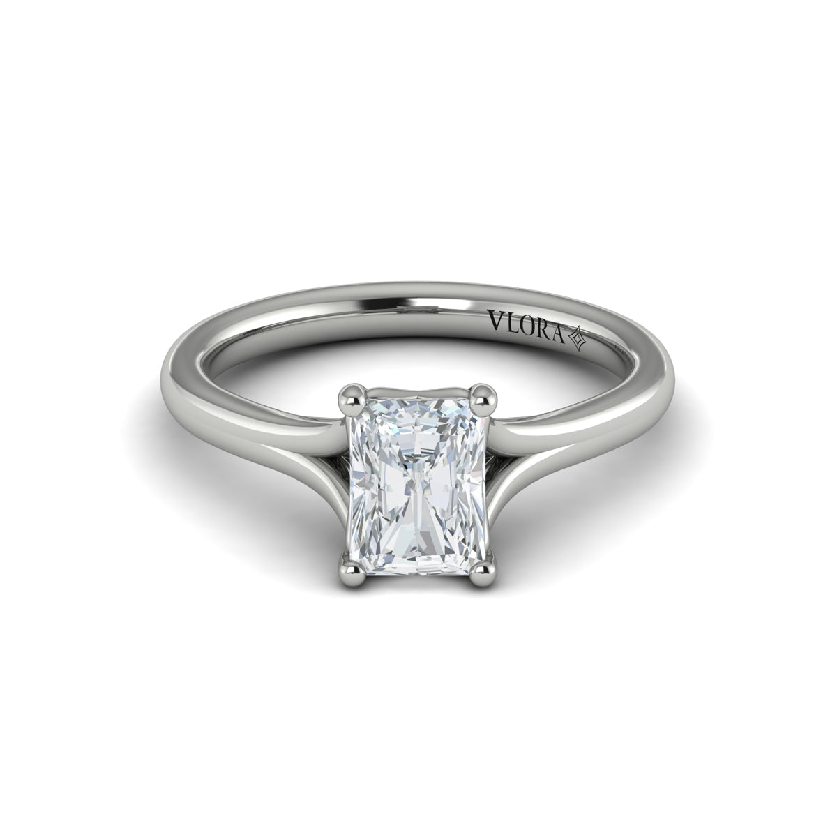 Vlora Split Shank Engagement Ring Builder