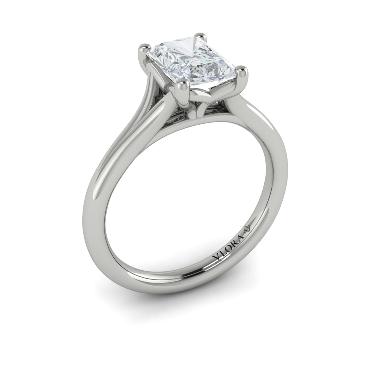 Vlora Split Shank Engagement Ring Builder