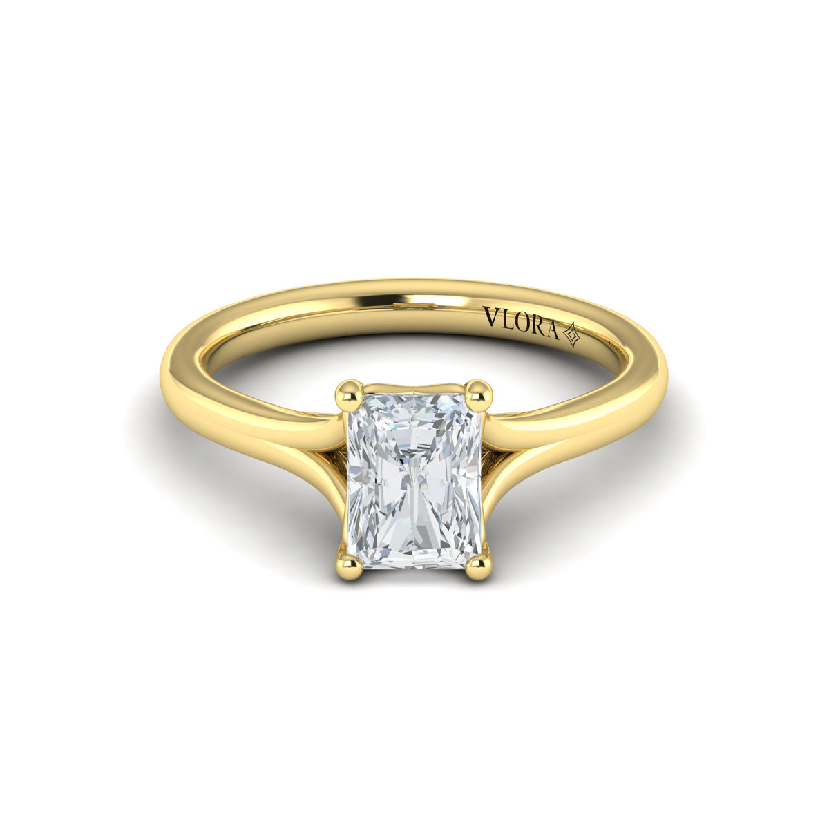 Vlora Split Shank Engagement Ring Builder