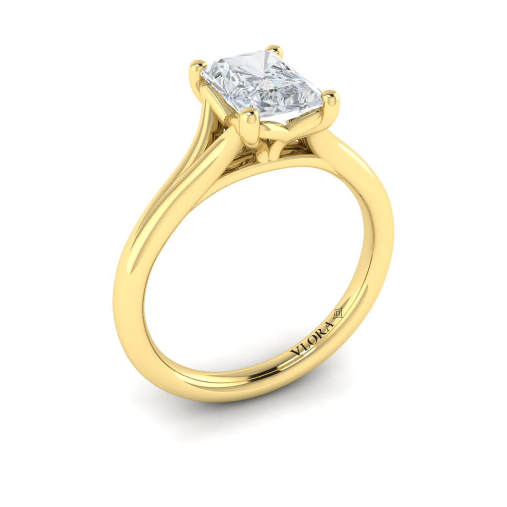 Vlora Split Shank Engagement Ring Builder