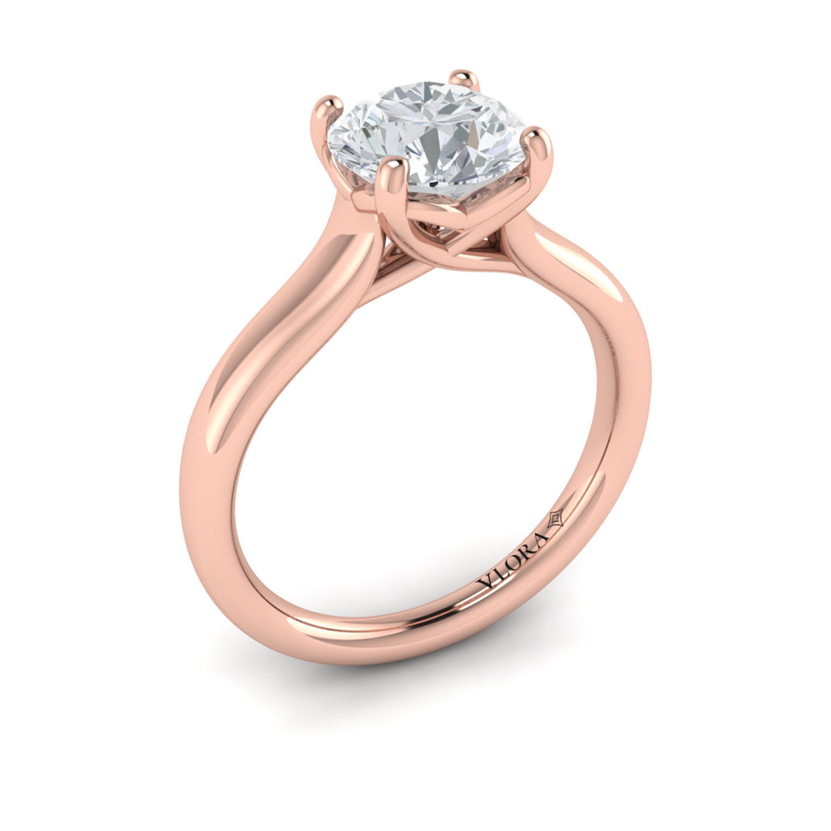 Vlora Solitaire Engagement Ring Builder