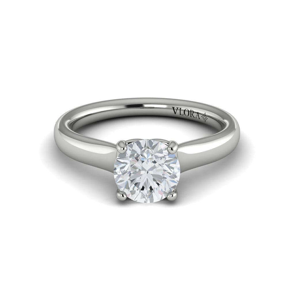 Vlora Solitaire Engagement Ring Builder