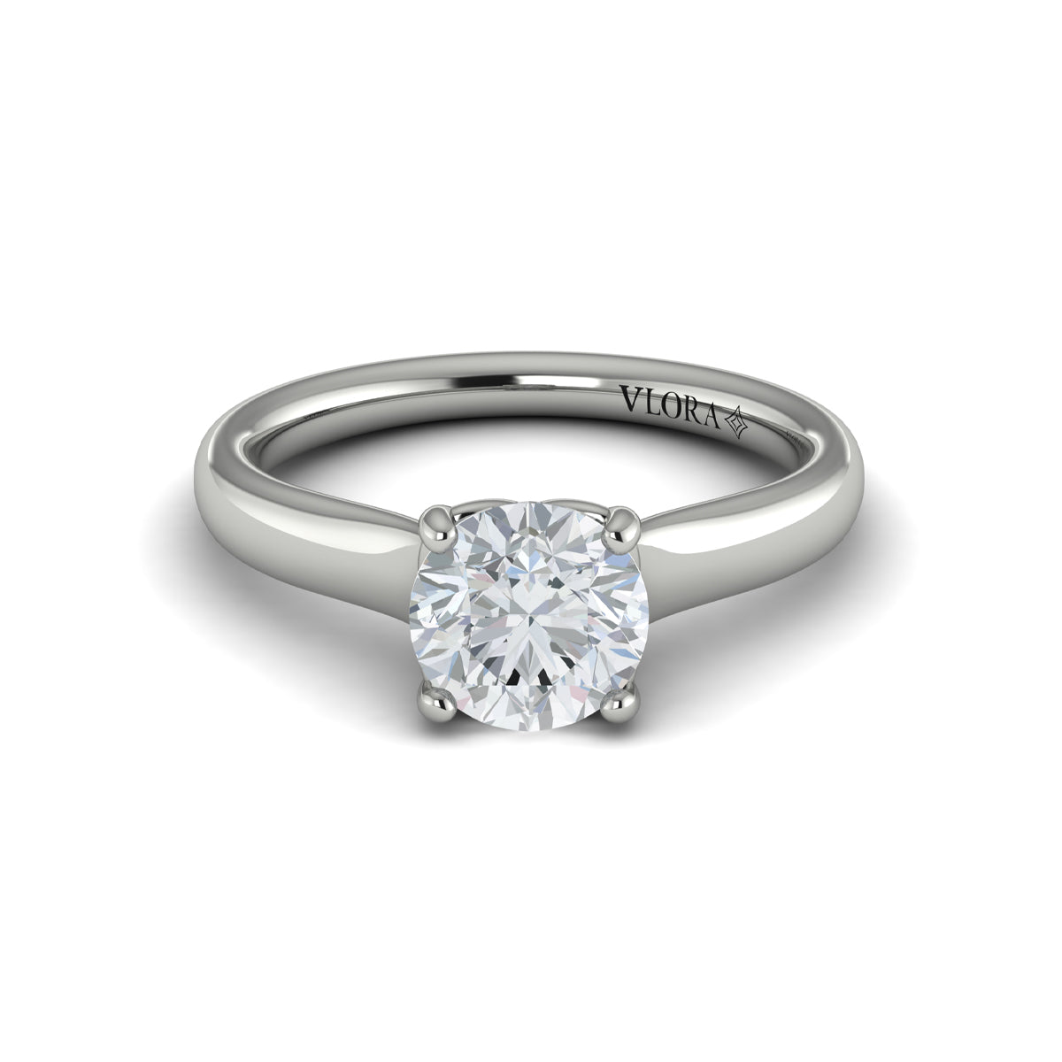 Vlora Solitaire Engagement Ring Builder