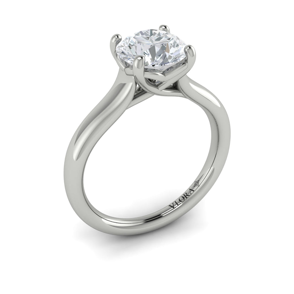 Vlora Solitaire Engagement Ring Builder