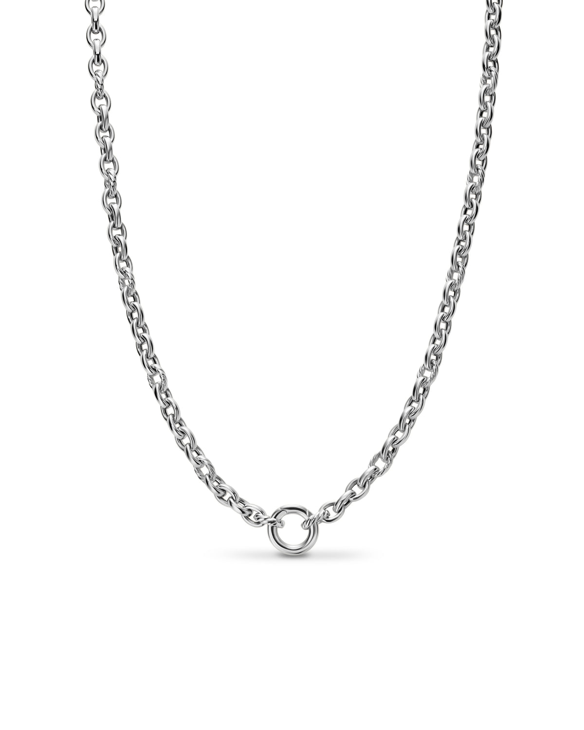 David Yurman Sterling Silver Mercer Petite Chain Necklace