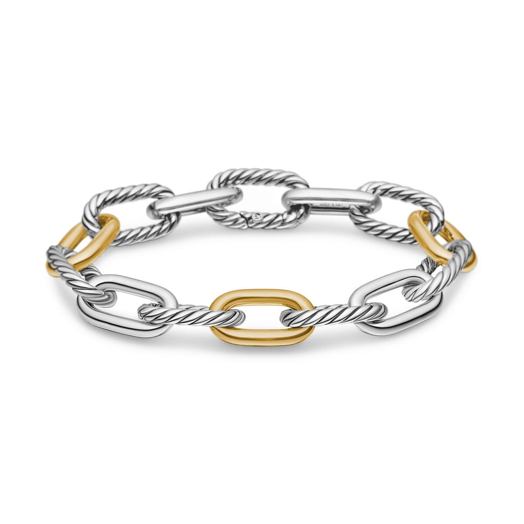 David Yurman Two Tone Madison Chain Bracelet
