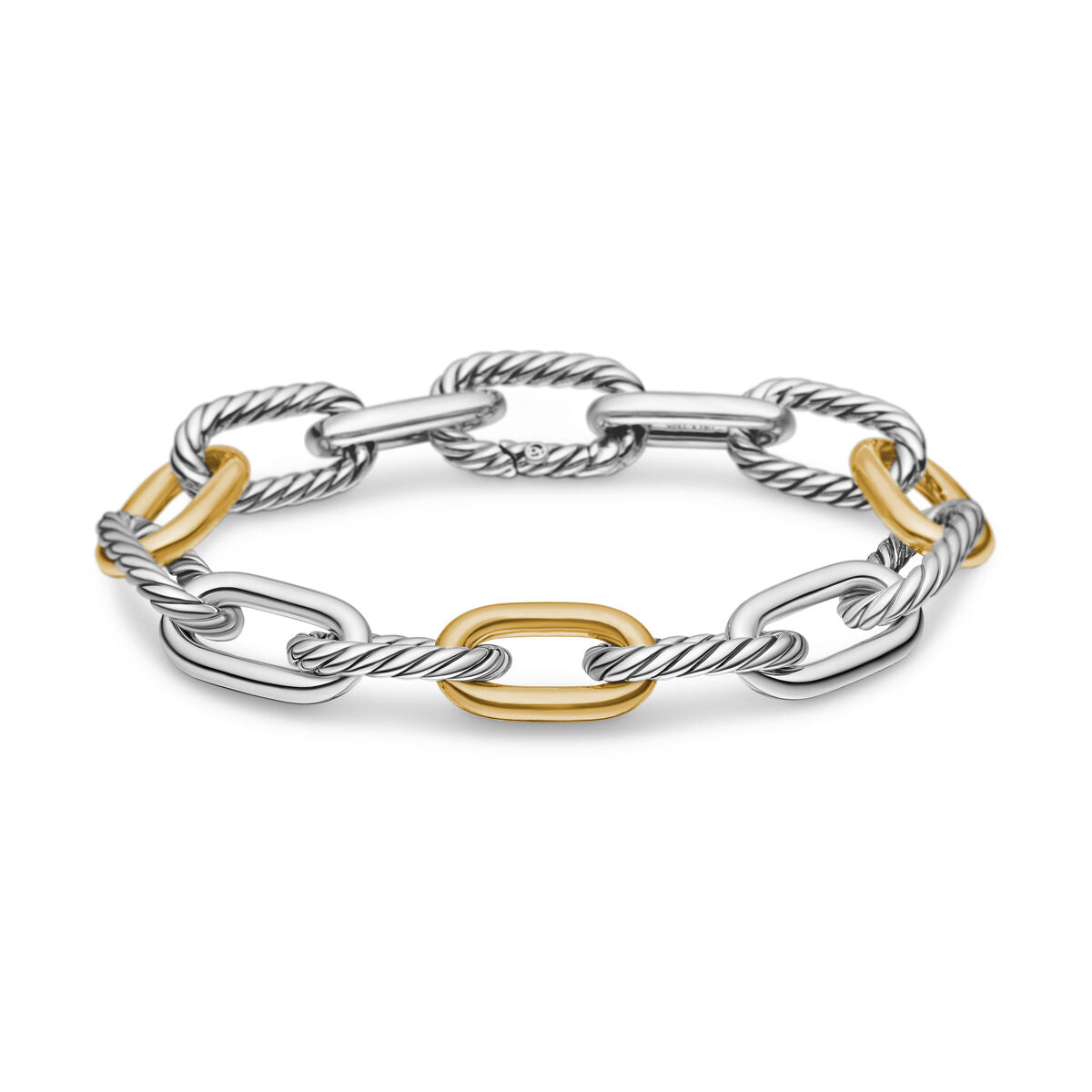 David Yurman Two Tone Madison Chain Bracelet