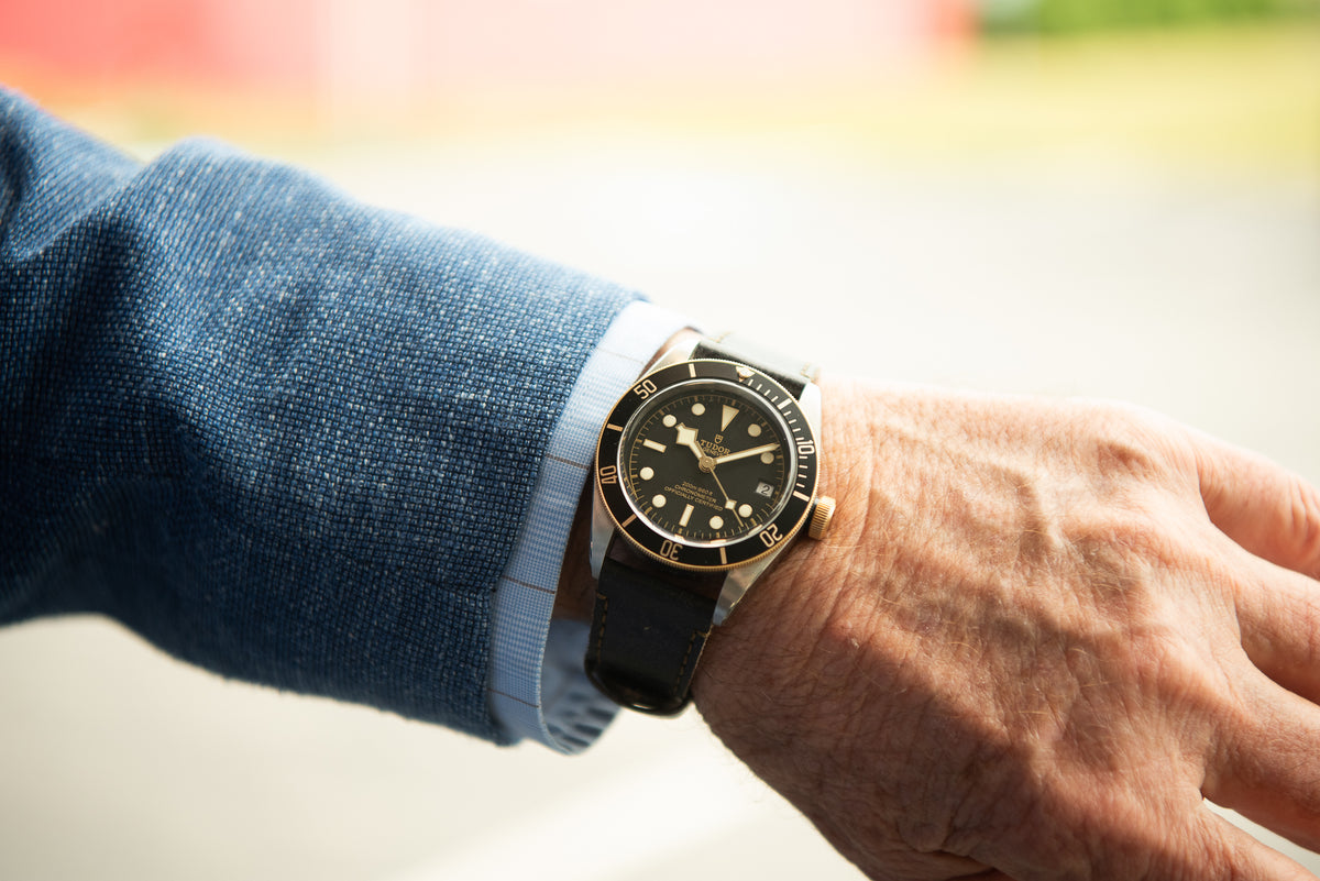 Pre Owned Tudor Black Bay Two Tone Automatic Watch