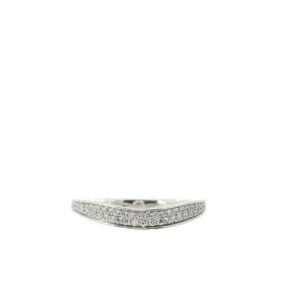 Devotion White Gold Melissa Diamond Wedding Band