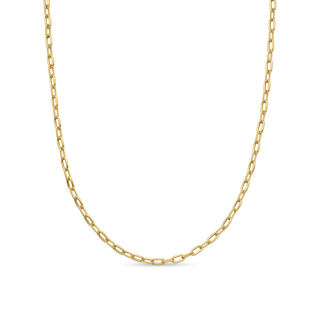 David Yurman Yellow Gold Madison Chain Necklace