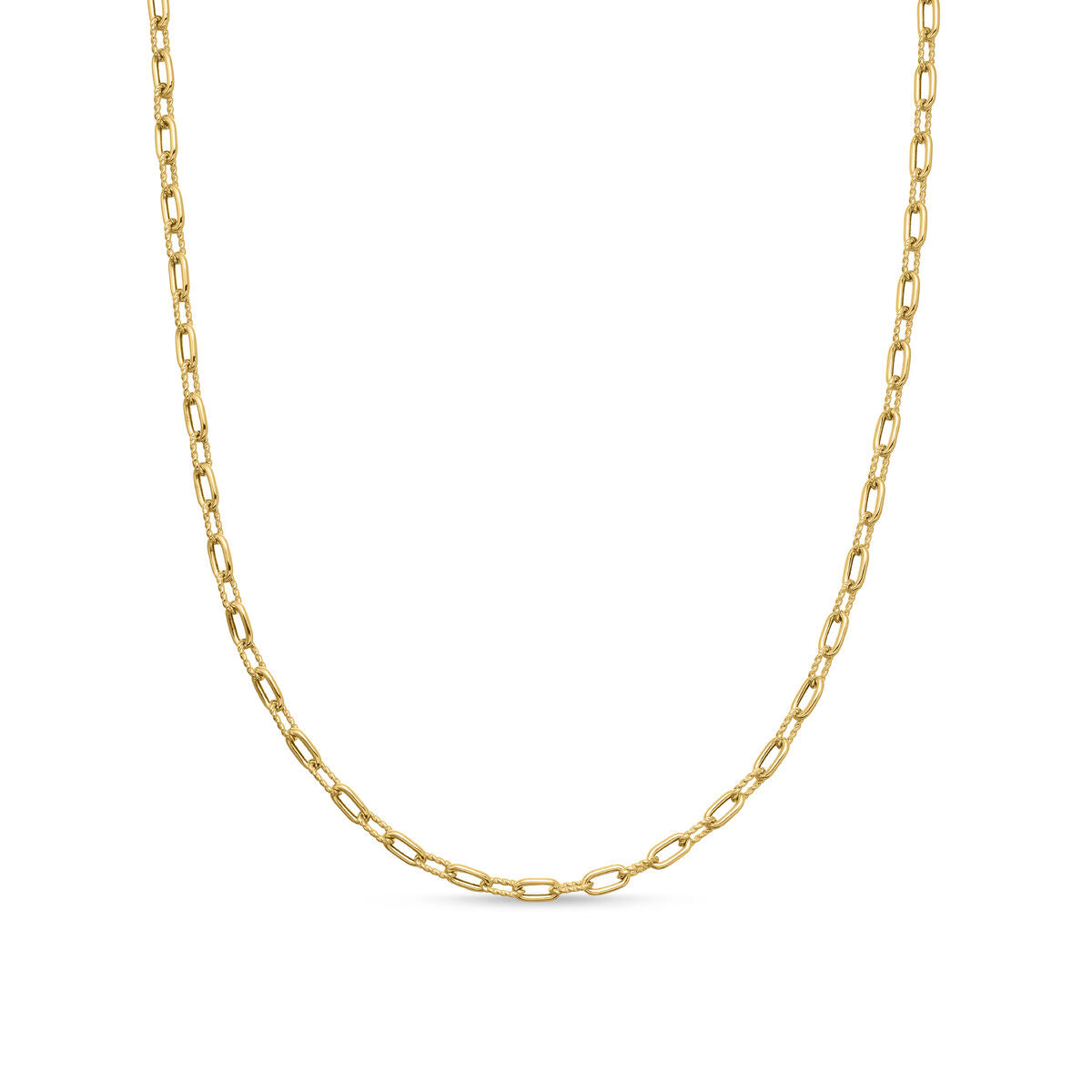 David Yurman Yellow Gold Madison Chain Necklace