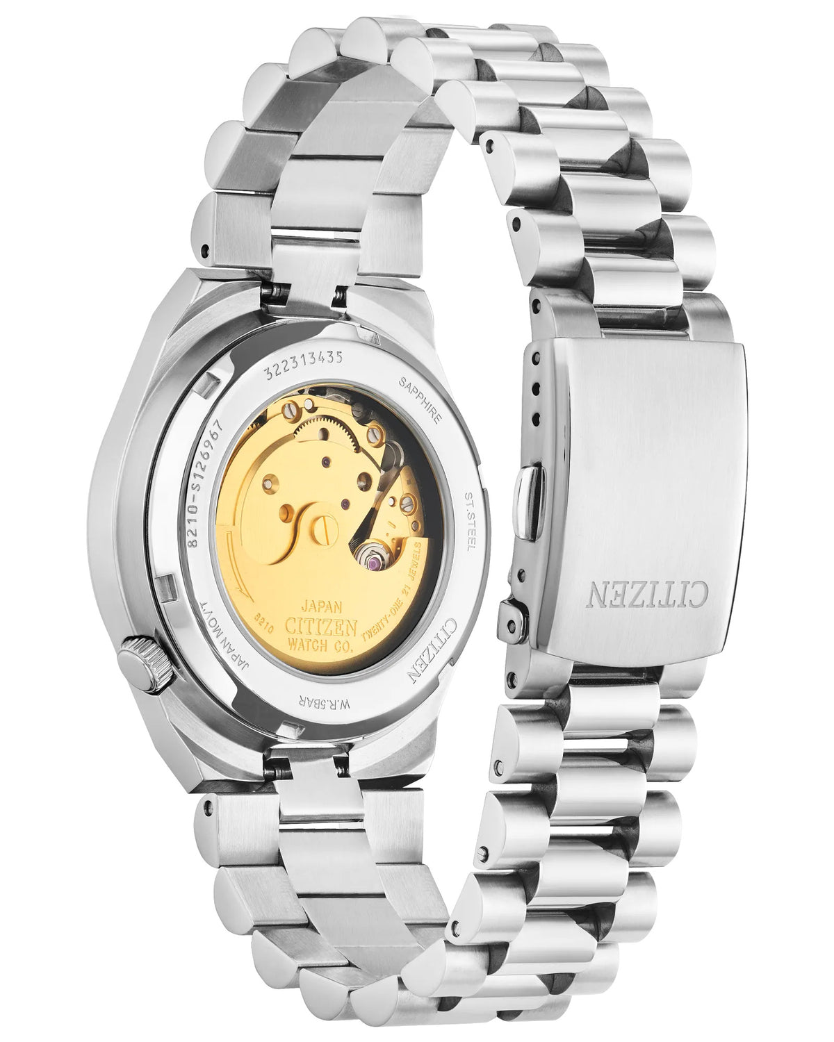 Citizen Tsuyosa Yellow Dial Automatic Watch