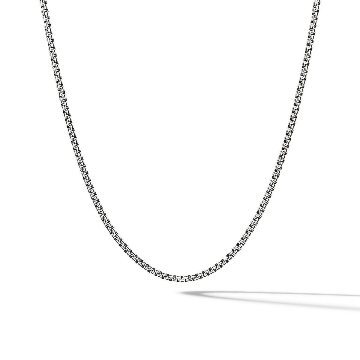 David Yurman Sterling Silver Double Box Chain