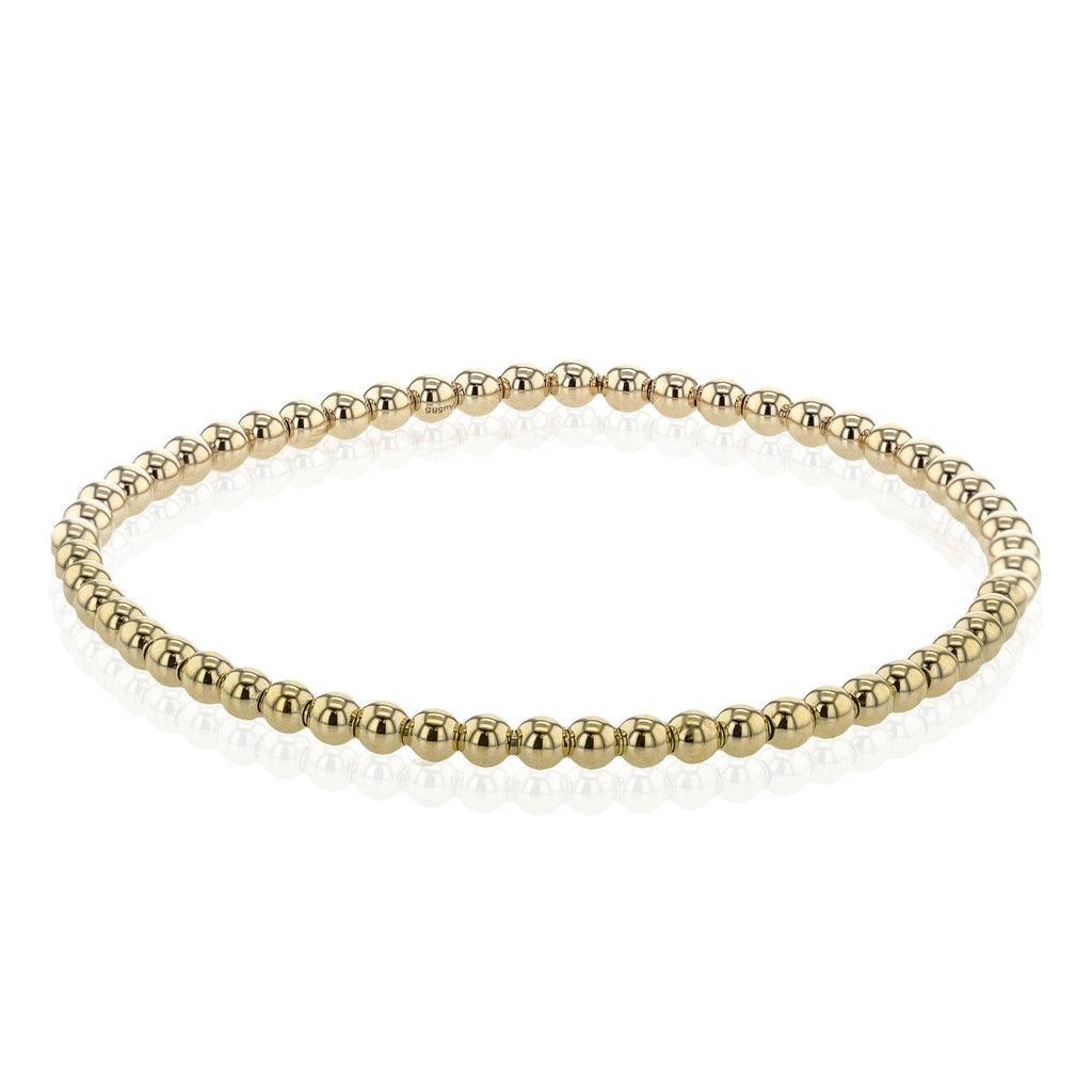 Beaded Bracelet in 14k Gold - Simon G. Jewelry