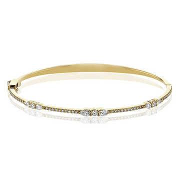 Bracelet in 14k Gold with Diamonds - Simon G. Jewelry