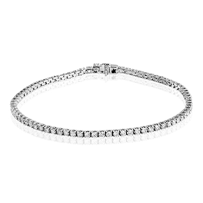 Bracelet in 18k Gold with Diamonds - Simon G. Jewelry