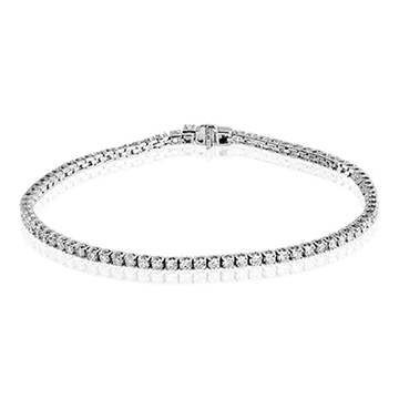 Bracelet in 18k Gold with Diamonds - Simon G. Jewelry