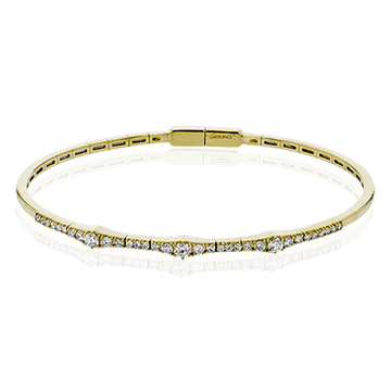 Bracelet in 18K Gold with Diamonds - Simon G. Jewelry