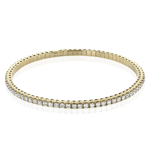 Bracelet in 18k Gold with Diamonds - Simon G. Jewelry