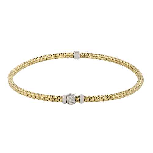 Bracelet in 18k Gold with Diamonds - Simon G. Jewelry