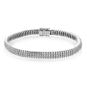 Bracelet in 18k Gold with Diamonds - Simon G. Jewelry