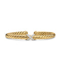 David Yurman Yellow Gold 6 mm Cablespiria Flex X Bracelet