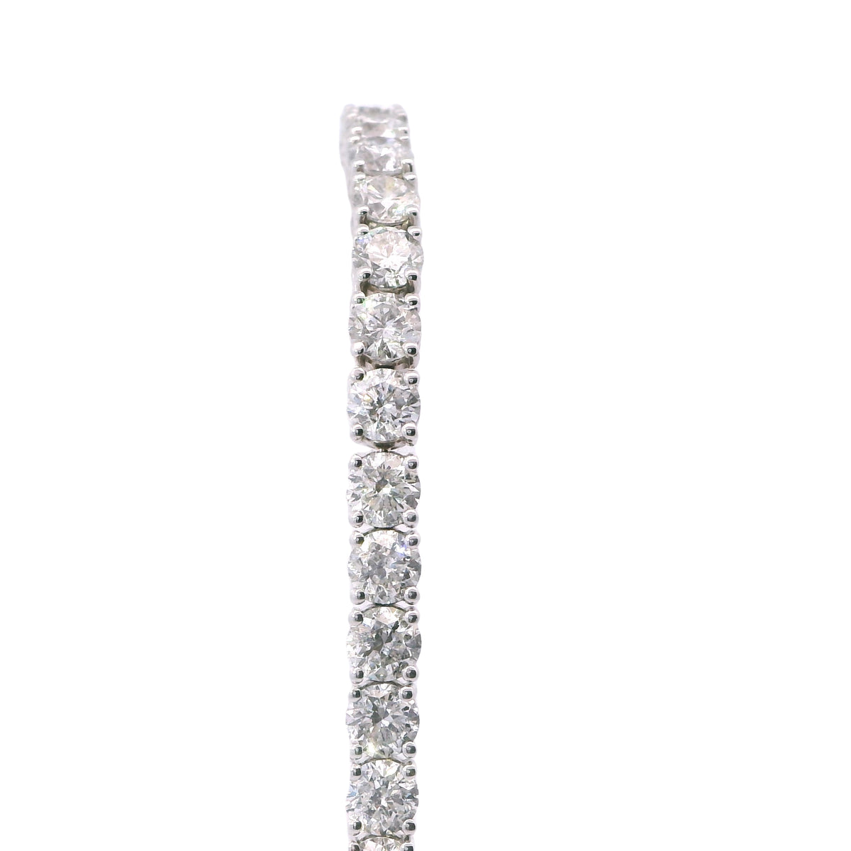 White Gold 10.5 Carat Diamond Tennis Bracele