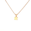 Estate Opal Solitaire Necklace