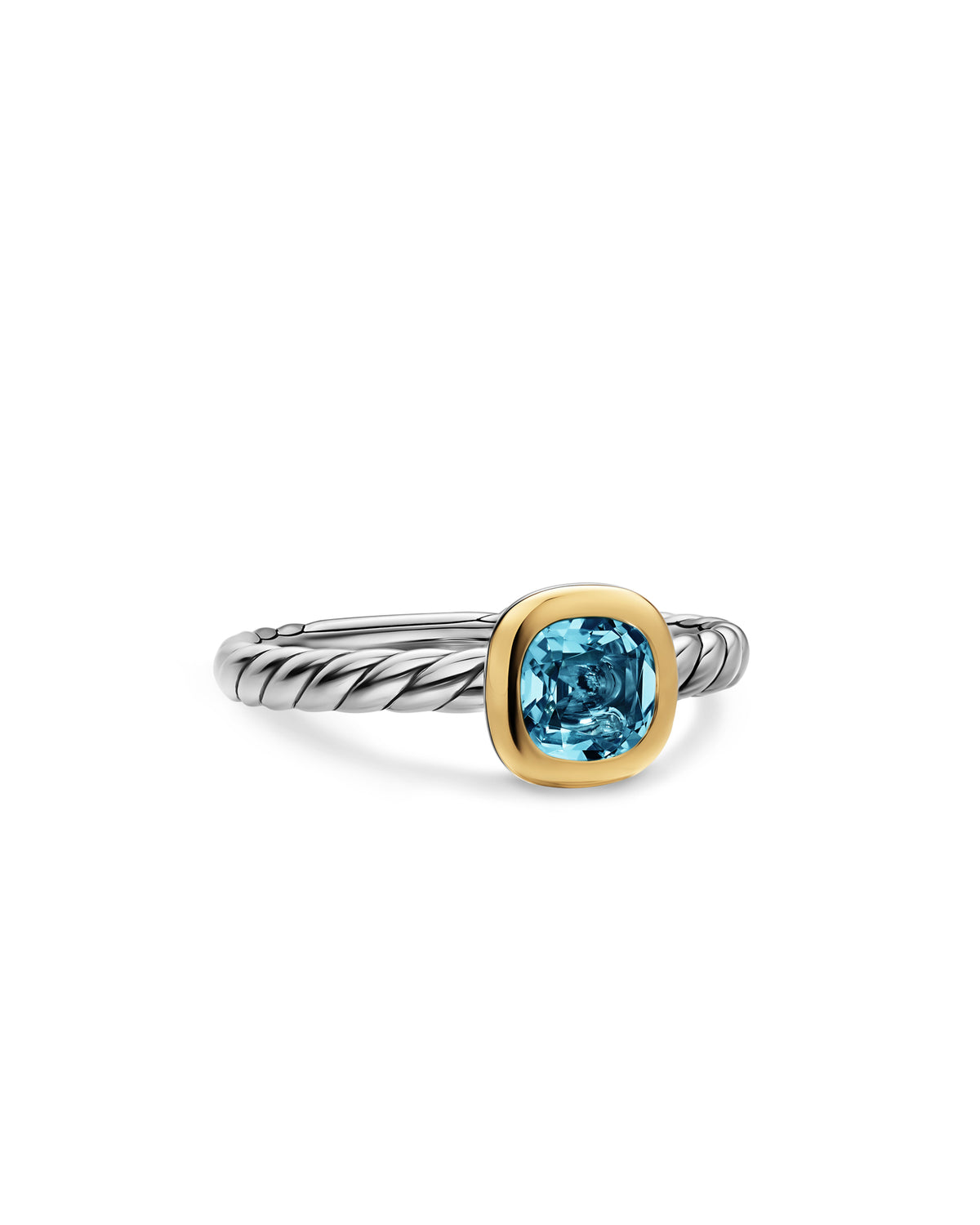 David Yurman Mercer Hampton Blue Topaz Ring