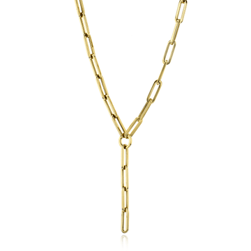 Chain Link Necklace in 18k Gold - Simon G. Jewelry