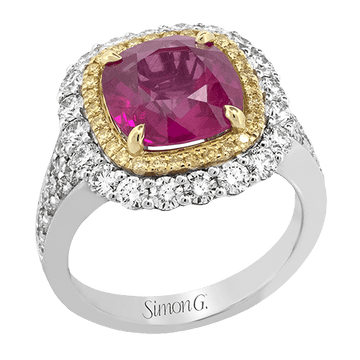 Color Ring in 18k Gold - Simon G. Jewelry