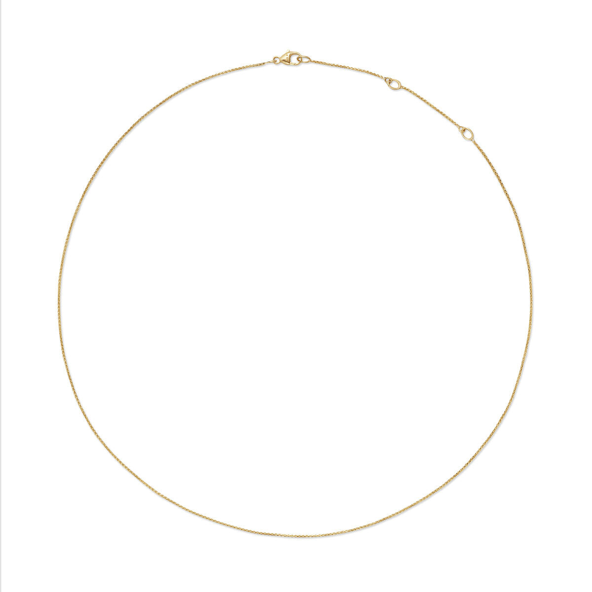 David Yurman Yellow Gold Box Chain Necklace