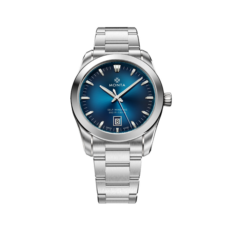 MONTA Noble Blue Dial Swiss Watch